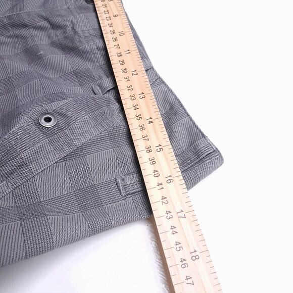Columbia XCO Women's 12 Columbia Authentic Fit Gray Plaid Slacks Pants - Picture 7 of 10